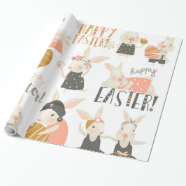 Niedlich Happy Ostersonne Geschenkpapier