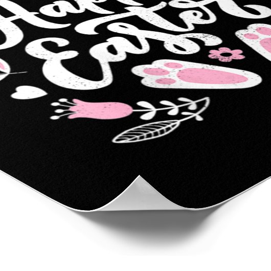 Niedlich Happy Ostersonne Poster (Ecke)