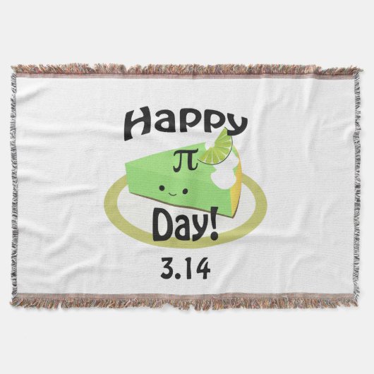 Niedlich Happy Pi Day Decke (Vorderseite)