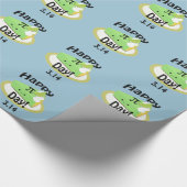 Niedlich Happy Pi Day Geschenkpapier (Ecke)