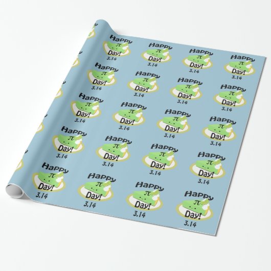 Niedlich Happy Pi Day Geschenkpapier (Ungerollt)