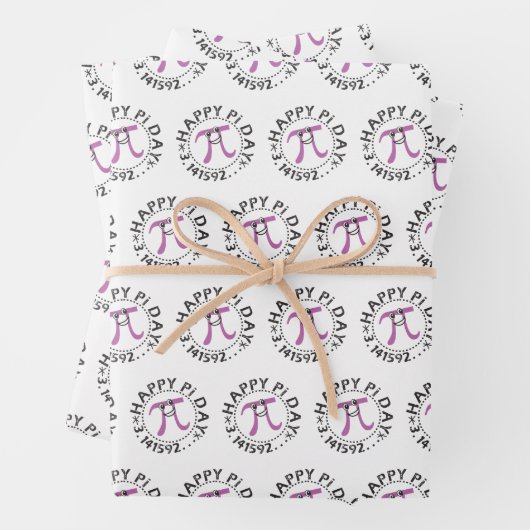 Niedlich Happy Pi Day © Geschenkpapier Set (Beispiel)
