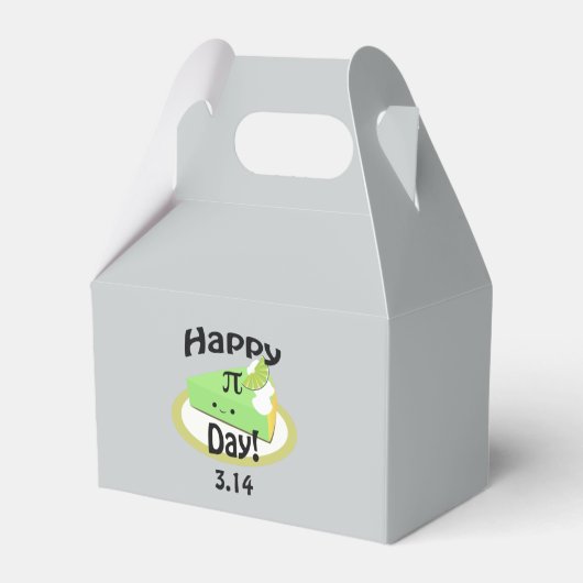Niedlich Happy Pi Day Geschenkschachtel (Rückseite)