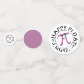 Niedlich Happy Pi Day © Party Supplies Konfetti (Rückseiten)