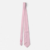 Niedlich Happy Pink Pig Face Krawatte (Rückseite)