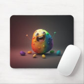 Niedlich Happy Potato Happy Cartoon Illustration Mousepad (Mit Mouse)