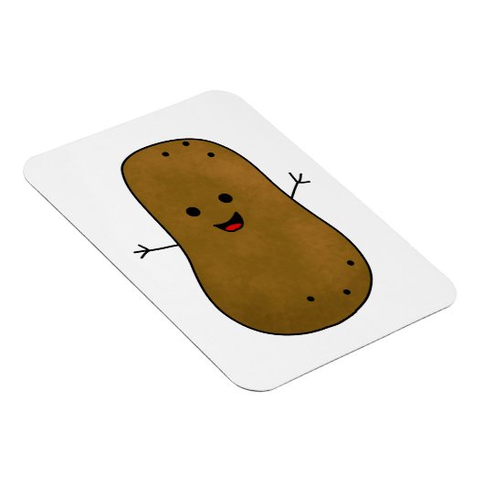 Niedlich Happy Potato Magnet (Rechte Seite)