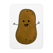 Niedlich Happy Potato Magnet (Vertikal)
