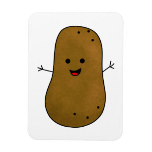 Niedlich Happy Potato Magnet