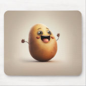 Niedlich Happy Potato Mousepad (Vorne)