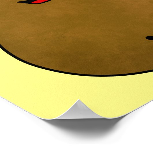 Niedlich Happy Potato Poster (Ecke)