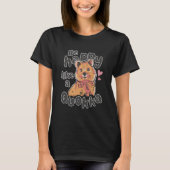 Niedlich Happy Quokka T-Shirt (Vorderseite)