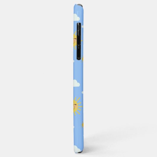 Niedlich Happy Sunshine Sky Muster Case-Mate iPhone Hülle (Hinten/Links)