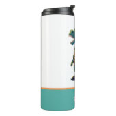 Niedlich Happy T-Rex Tyrannosaurus Rex Dinosaur Thermosbecher (Nach links gedreht)