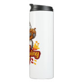 Niedlich Happy Thanksgiving Squirrel Classic T - S Thermosbecher (Nach rechts gedreht)