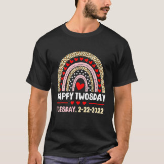 Niedlich Happy Twosday 2022 - 22. Februar 2022 Two T-Shirt