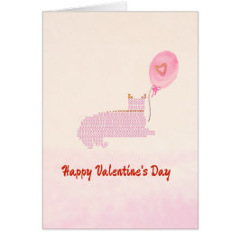 Niedlich Happy Valentine's Day Card