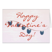 Niedlich Happy Valentine's Day Card (Vorderseite (Horizontal))