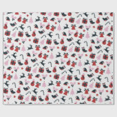 Niedlich Happy Weihnachts-Geschenkpapier Geschenkpapier (Flach)