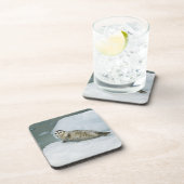 Niedlich Harbour Siegel on Snow Getränkeuntersetzer (Rechte Seite)