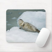 Niedlich Harbour Siegel on Snow Mousepad (Mit Mouse)