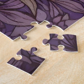 Niedlich Hare with Lavender William Morris Inspiri Puzzle (Seite)