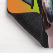 Niedlich Harlequin Great Dane Mousepad (Ecke)