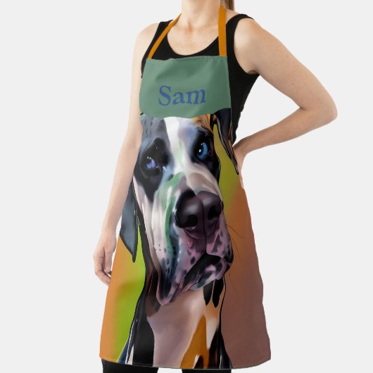 Niedlich Harlequin Great Dane Schürze (InSitu)