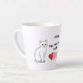 Niedlich hast du mich bei Hallo Katzen mit Herz Milchtasse (Linke Ecke)