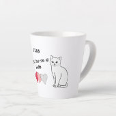 Niedlich hast du mich bei Hallo Katzen mit Herz Milchtasse (Rechte Ecke)