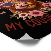 Niedlich hat meine Tante meinen Cousin in der Ofen Poster (Ecke)