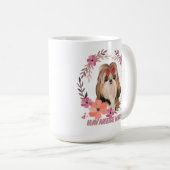 Niedlich Havanese - Havanese Mama Kaffeetasse (VorderseiteRechts)
