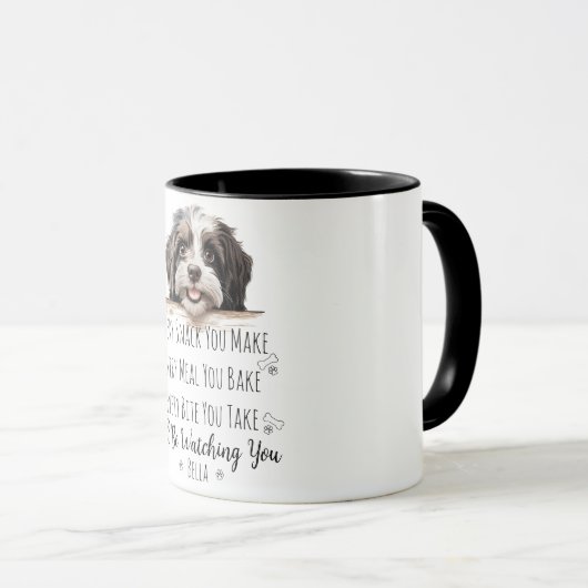 Niedlich Havanese Hund Funny Custom Tasse (VorderseiteRechts)