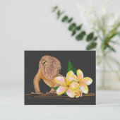 Niedlich Hawaii Gecko Postkarte (Stehend Vorderseite)