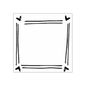 Niedlich Heart Journal Gummistempel (Prägung)