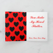 Niedlich Heart Ladybug Card Karte (Innenseite)