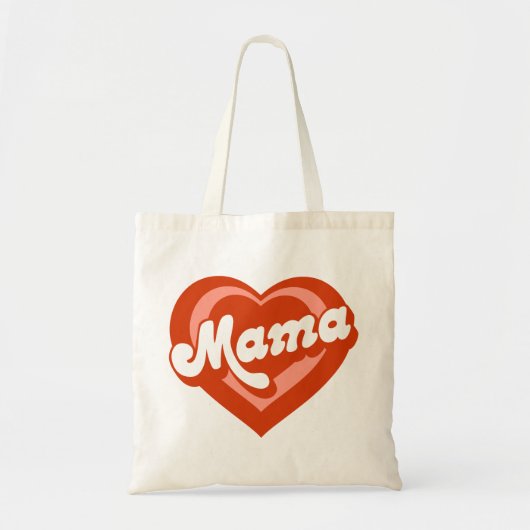 Niedlich Heart Mama Mini Mutter Tochter Tragetasche (Vorne)