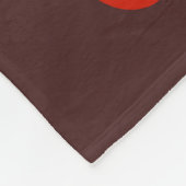Niedlich Heart Modern Red Pattern Fleecedecke (Ecke)