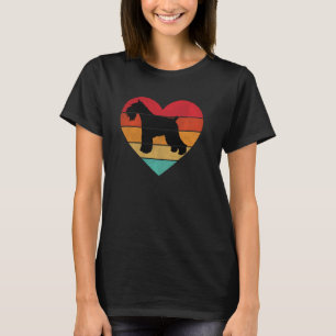 Niedlich Hearts Schnauzer Dog Puppy Teen Girl Love T-Shirt