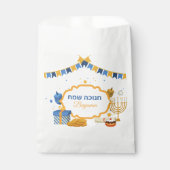 Niedlich Hebrew Happy Hanukkah Geschenktütchen (Vorderseite)