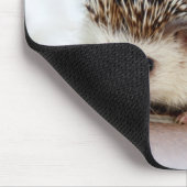 Niedlich Hedgehoog Monogramm  Mousepad (Ecke)