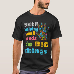 Niedlich helfen kleine Hände, große Dinge bei Kind T-Shirt