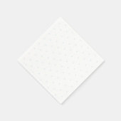 Niedlich-hellblau-weiß-winziger Polka punktet mit Serviette (Ecke)