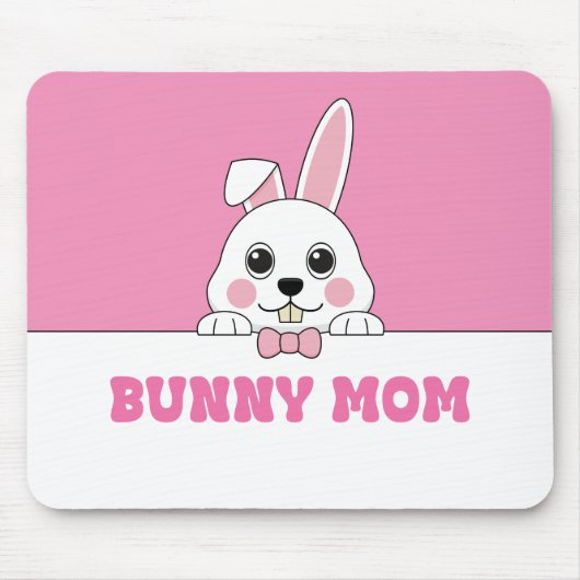 Niedlich Helle Mama Rosa Mousepad (Vorne)