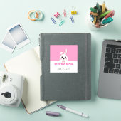 Niedlich Helle Mama Rosa Personalisiert Aufkleber (iPad Hülle)