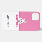 Niedlich Helle Mama Rosa Personalisiert Case-Mate iPhone Hülle (Rückseite (Horizontal))