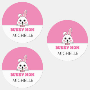 Niedlich Helle Mama Rosa Personalisiert Etiketten