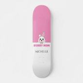 Niedlich Helle Mama Rosa Personalisiert Skateboard (Vorne)