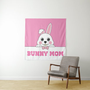 Niedlich Helle Mama Rosa Wandteppich