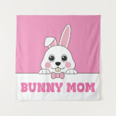 Niedlich Helle Mama Rosa Wandteppich (Vorderseite)